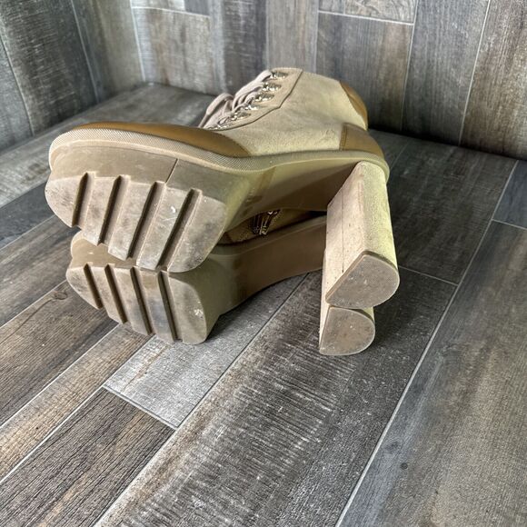 Jessica‎ Simpson Orielle Platform Bootie Women’s Size 9.5 Color Taupe - Picture 7 of 9